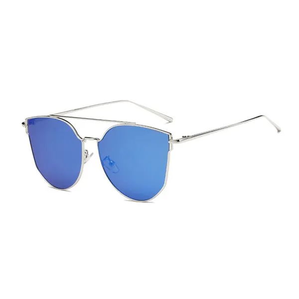 Gold Frame Cateye Sunglasses