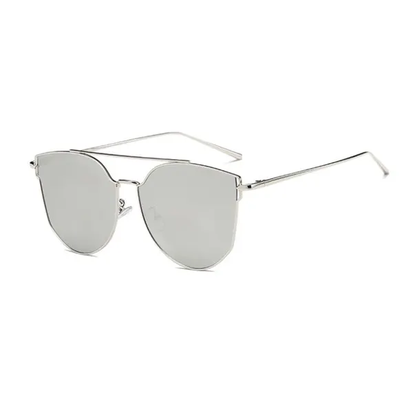 Gold Frame Cateye Sunglasses