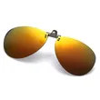 Green Lens Clip On Sunglasses