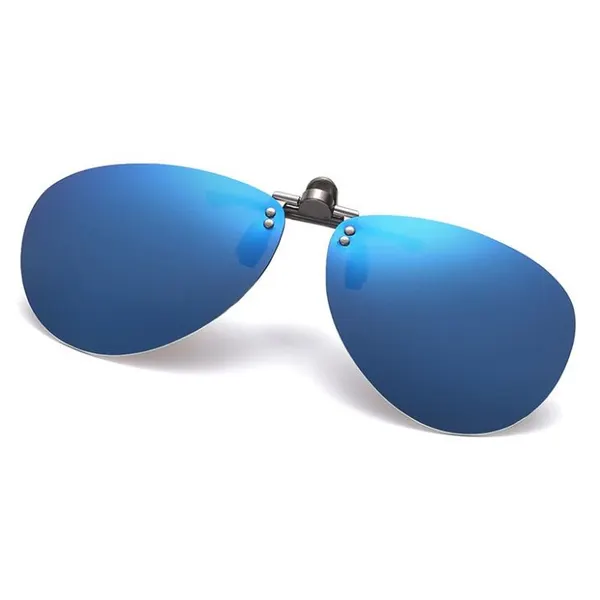 Green Lens Clip On Sunglasses