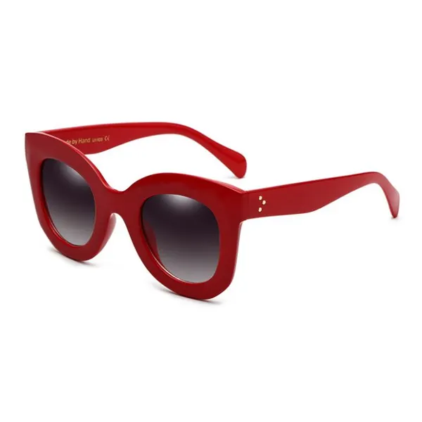 Hot Red Cat Eye Sunglasses
