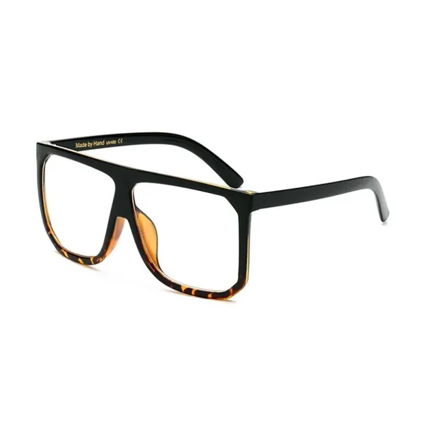 Large Flat Top Square Sunglasses