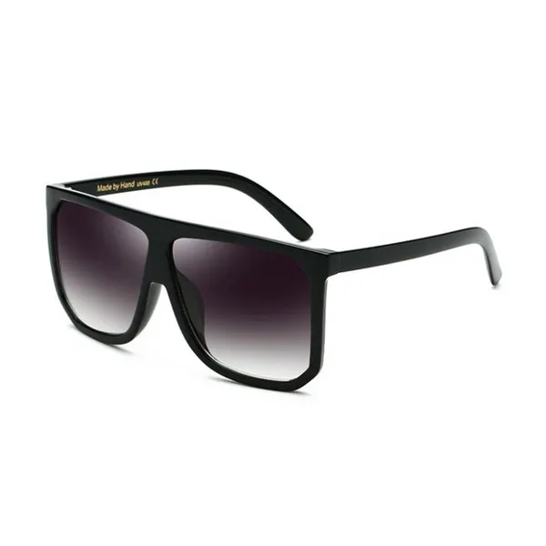 Large Flat Top Square Sunglasses