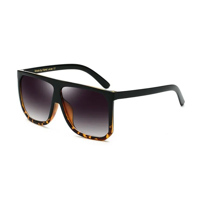 Large Flat Top Square Sunglasses