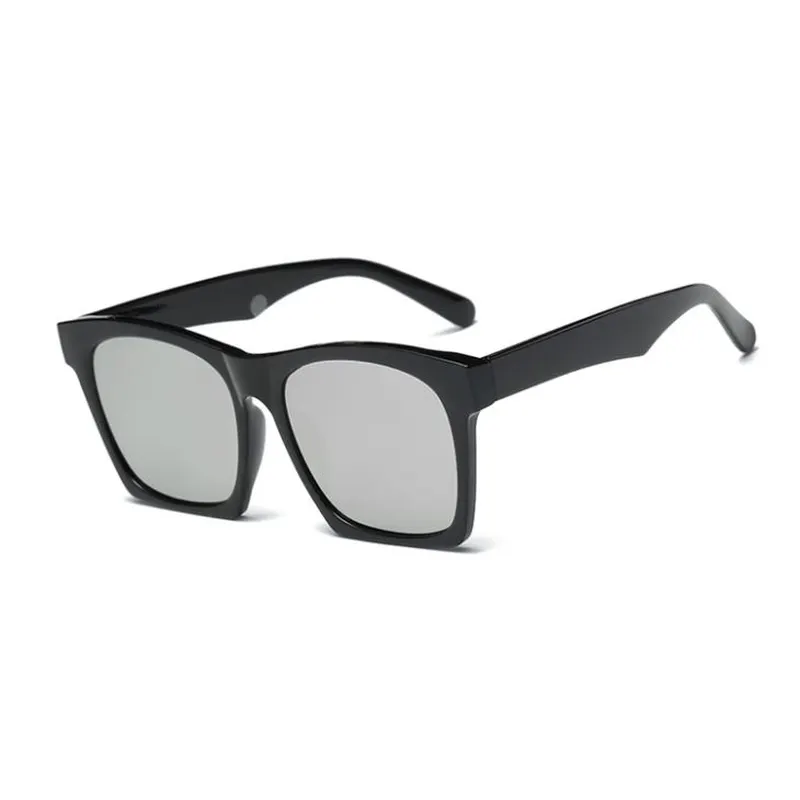 Large Square Frame Sunglasses