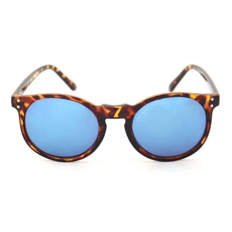 Leopard Round Sunglasses