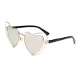 Love Heart Metal Sunglasses