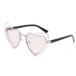 Love Heart Metal Sunglasses