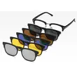 Magnet Exchangeable Sungalsses With Different Lens Frame
