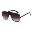 Mens Big Frame Metal Sunglasses