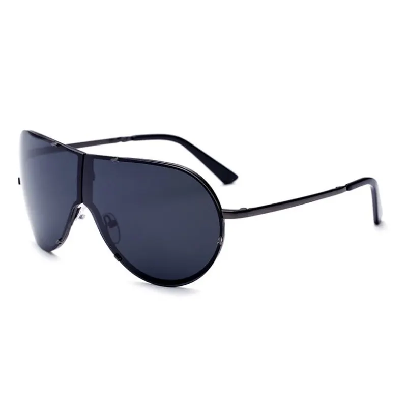 Mens Folding Metal Sunglasses