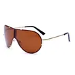 Mens Folding Metal Sunglasses