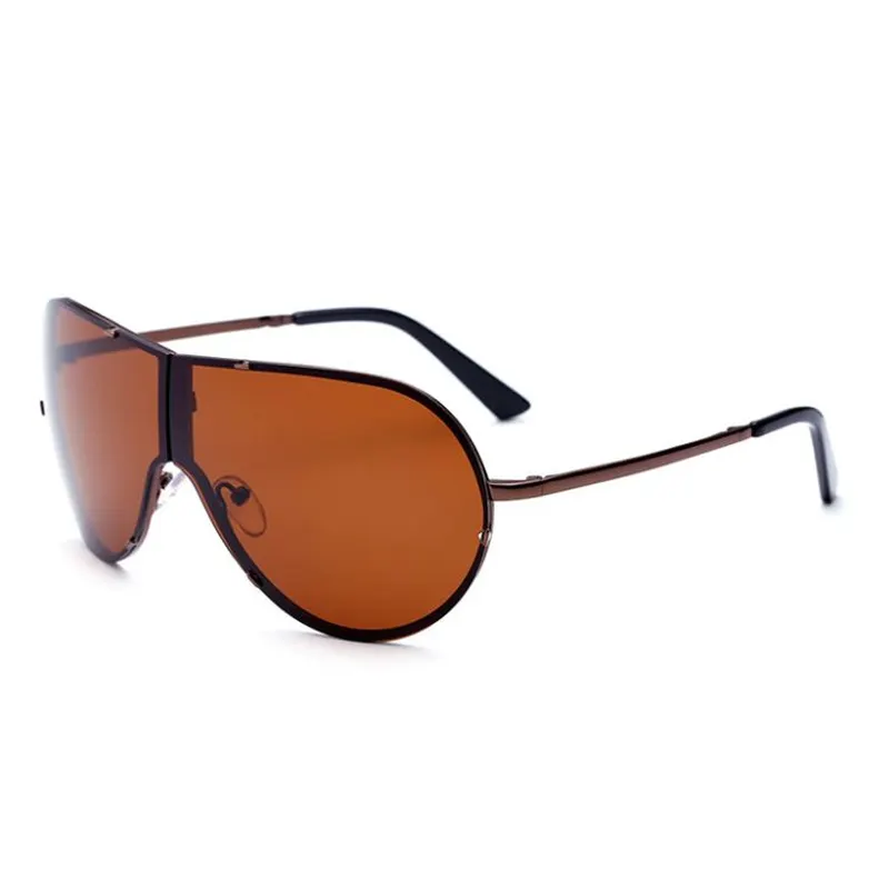 Mens Folding Metal Sunglasses