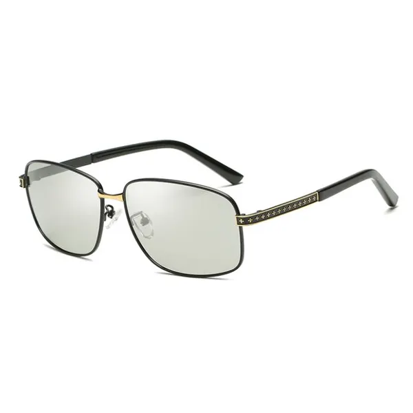 Mens Night Vision Metal Sunglasses