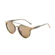 Metal Bridge Wooden Sunglasses