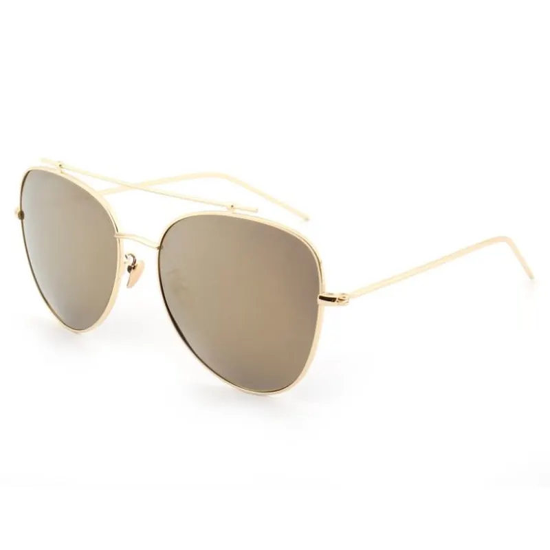 Metal Eyewear Gold Double Bridge