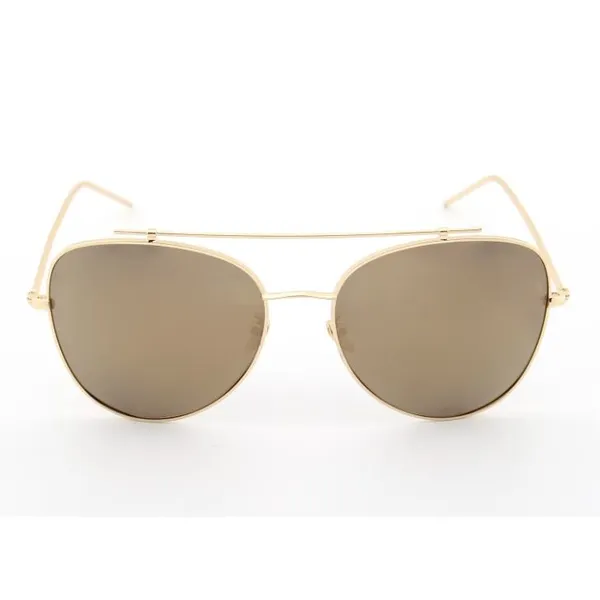 Metal Eyewear Gold Double Bridge