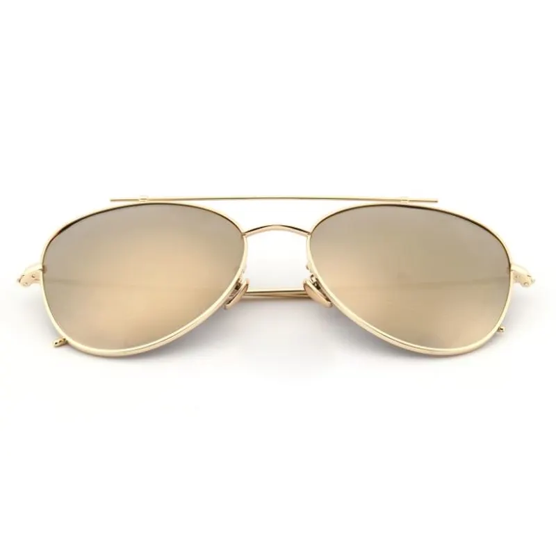 Metal Eyewear Gold Double Bridge