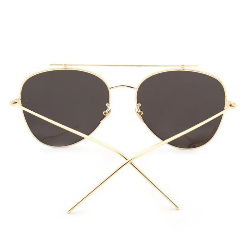 Metal Eyewear Gold Double Bridge