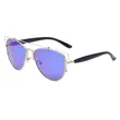 Mirror Lens Cat Eye Sunglasses