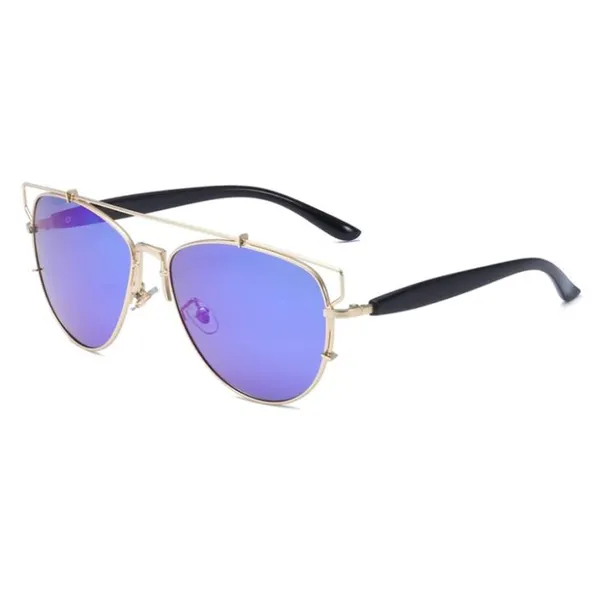 Mirror Lens Cat Eye Sunglasses