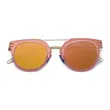 Mirror Lens Metal Sunglasses