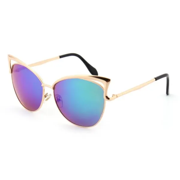 Mirrored Cat-Eye Sunglasses