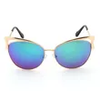 Mirrored Cat-Eye Sunglasses