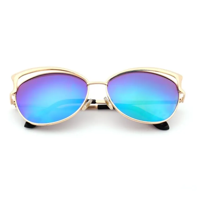 Mirrored Cat-Eye Sunglasses