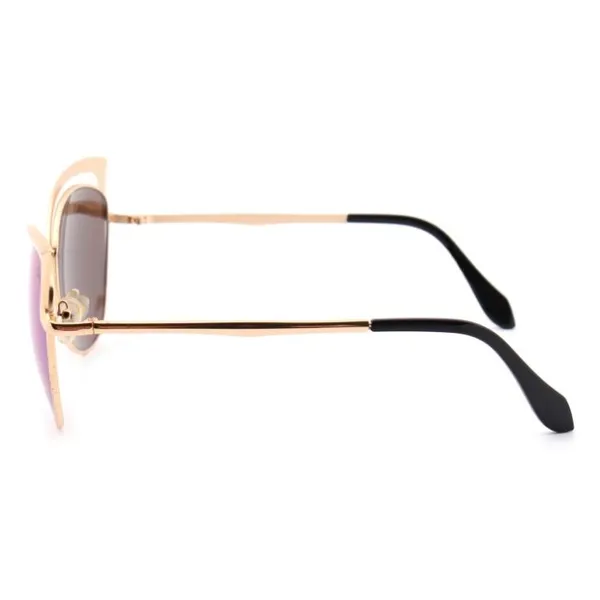 Mirrored Cat-Eye Sunglasses
