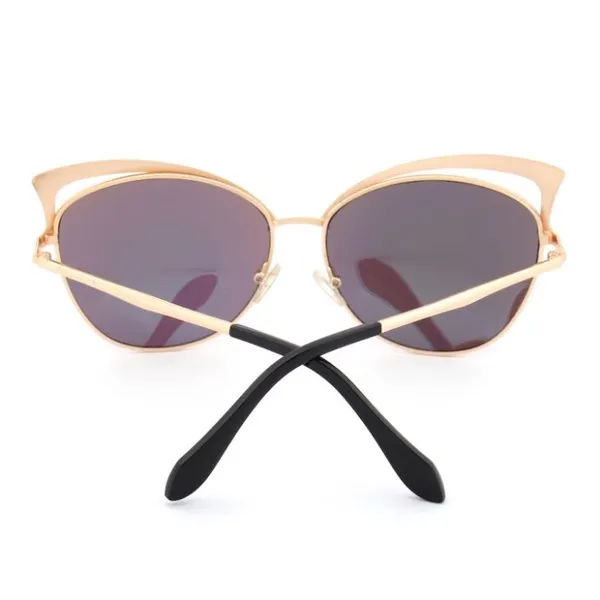 Mirrored Cat-Eye Sunglasses