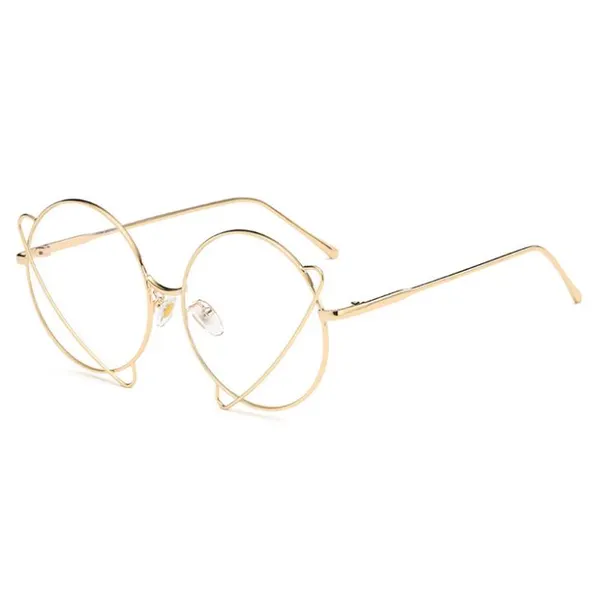 Ocean Color Lens Metal Sunglasses