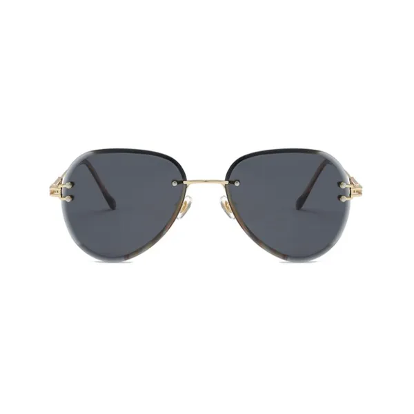 Ocean Color Metal Sunglasses