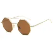 Octagonal Metal Sunglasses