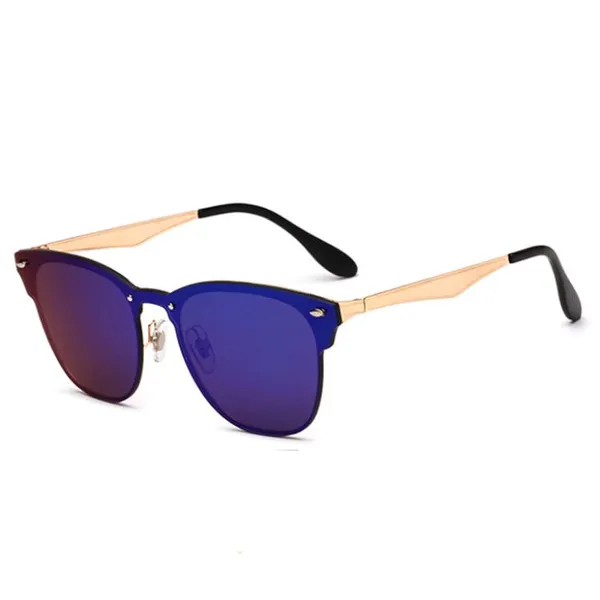 One Lens Metal Temple Promotion Sunglasses