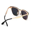 One Lens Metal Temple Promotion Sunglasses