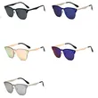 One Lens Metal Temple Promotion Sunglasses
