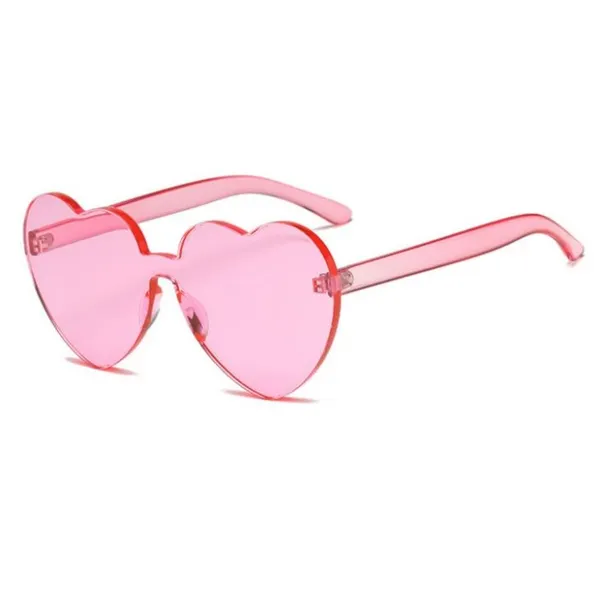 One Piece Heart Shaped Sunglasses