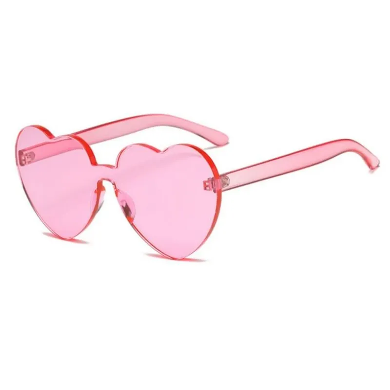 One Piece Heart Shaped Sunglasses