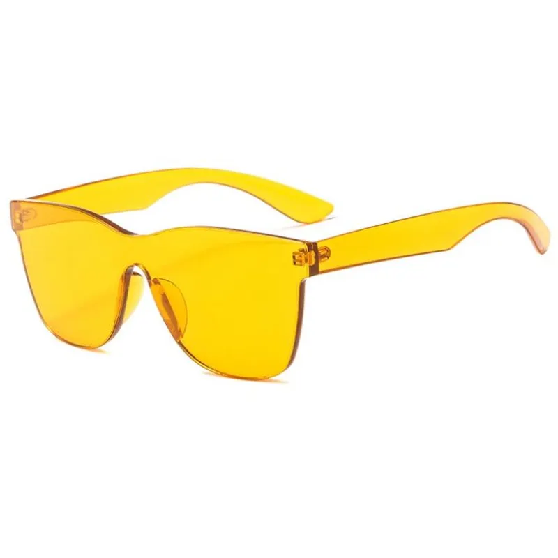 One Piece Plastic Sunglasses
