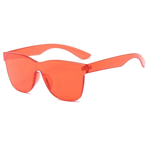 One Piece Plastic Sunglasses