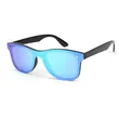 One Piece Rimless Sunglasses