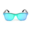 One Piece Rimless Sunglasses