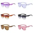 Over-size One PC Lens Promotion Sunglasses