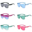 Over-size One PC Lens Promotion Sunglasses