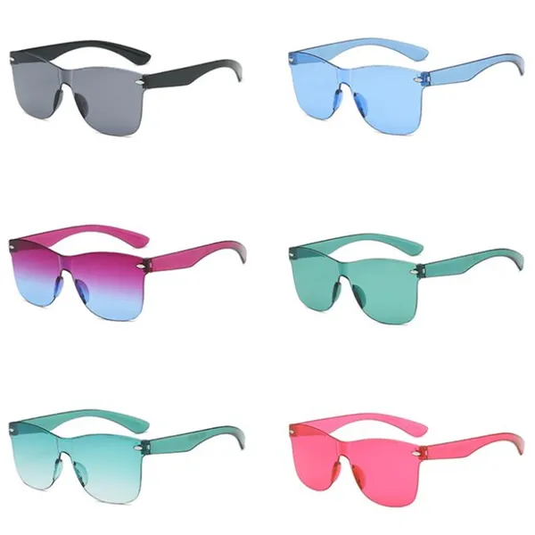 Over-size One PC Lens Promotion Sunglasses