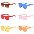Over-size One PC Lens Promotion Sunglasses
