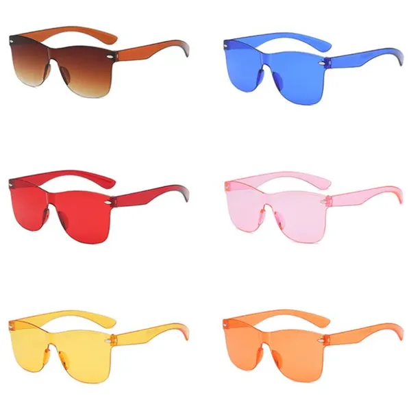 Over-size One PC Lens Promotion Sunglasses