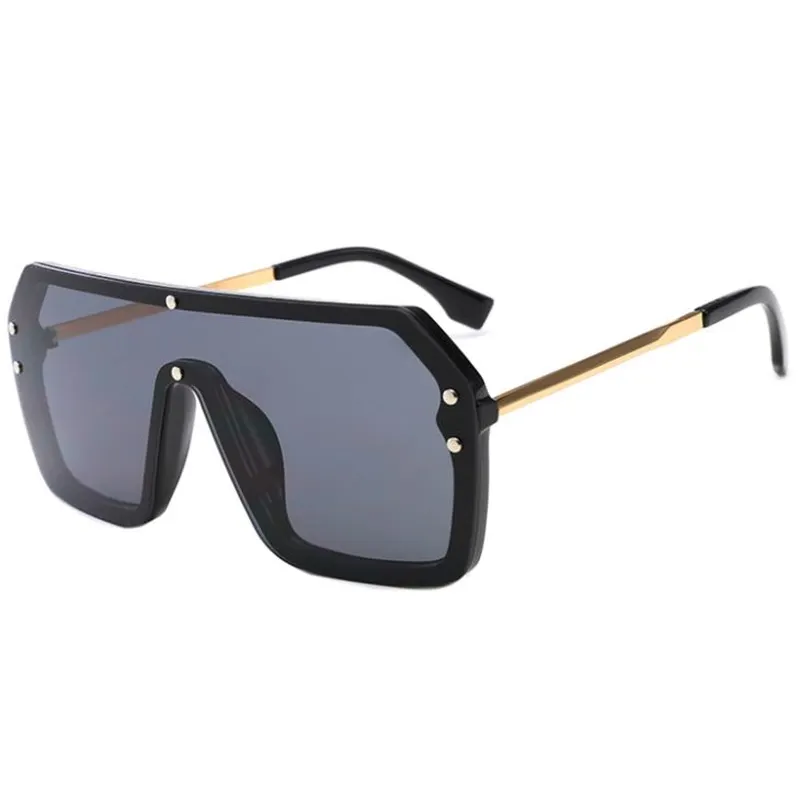 Over-size One Lens Promotion Sunglasses