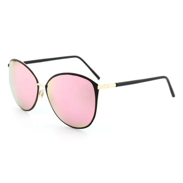 Oversized Cateye Sunglasses For Women Pink 